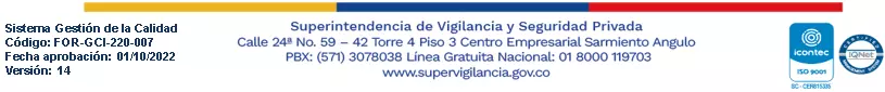 ENCUESTA AL PRESTADOR NO AUTORIZADO VR14