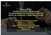 invitación sarlaft 2.0 del 30 de agosto