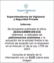 peticionarios anónimos