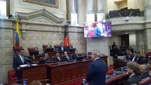 Superintendente recibe distinción en el Congreso de la República