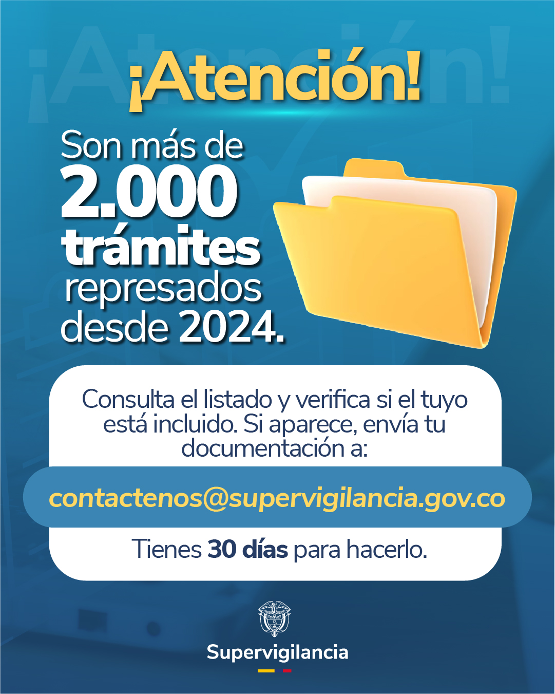 Plan de Choque Trámites Represados