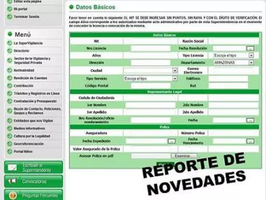 SuperVigilancia actualiza manual para el Reporte de Novedades Mensuales