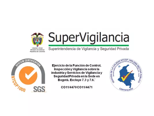 Hoy SuperVigilancia se certifica en el Sistema de Gestión de la Calidad NTCGP 1000:2009 ISO 9001:2008