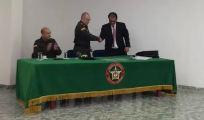 En Montería, Superintendente firmó alianza estratégica por la seguridad de Córdoba