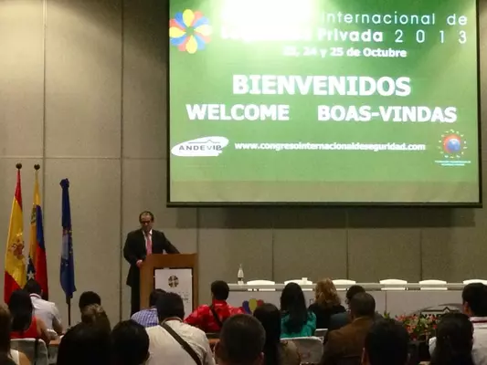 Superintendente Fernando Lozano en Congreso Internacional de Seguridad en Medellín