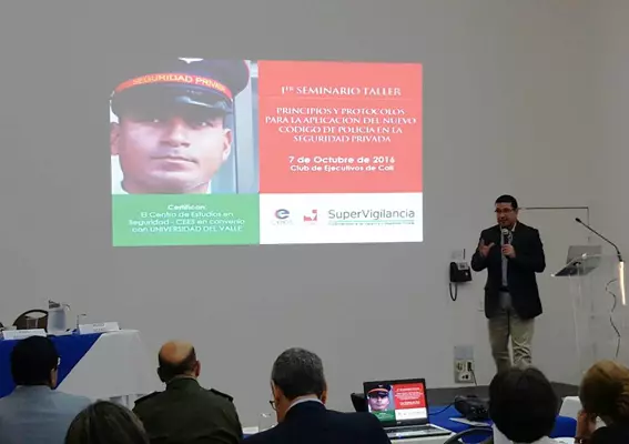 SUPERINTENDENTE PRESENTE EN SEMINARIO SOBRE PRINCIPIOS Y PROTOCOLOS PARA LA APLICACIÓN DEL NUEVO CÓDIGO DE POLICÍA