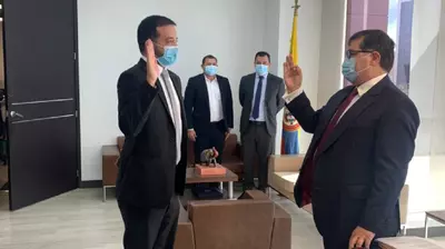 Se posesionó Asesor del Sector Defensa - Dr. Carlos Gabriel Camacho Obregón