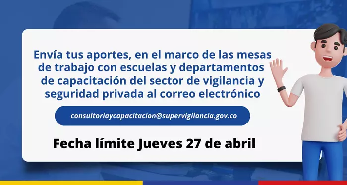 Mesas de trabajo Supervigilancia y Centros de Formación sobre Decreto 1565 de 2022
