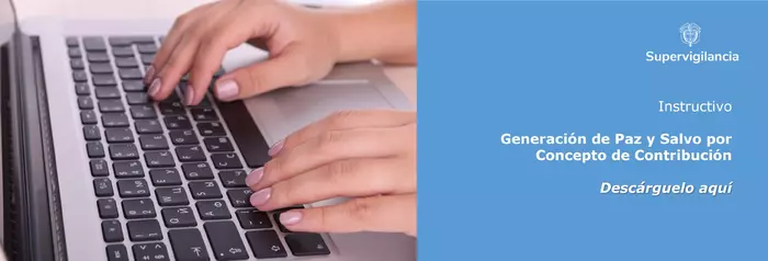Instructivo generación de Paz y salvo por concepto de Contribución