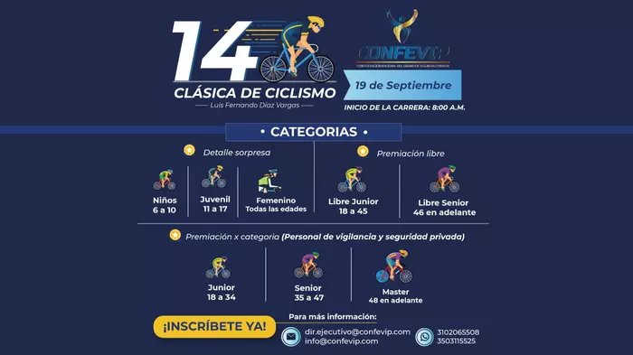 14 Clásica de Ciclismo - Luis Fernando Días Vargas -