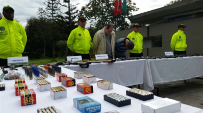 Incautación de armas en allanamientos a empresas de Seguridad Privada