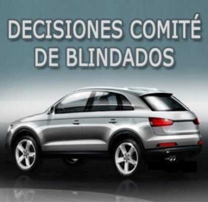 Decisión sobre trámites de Blindados