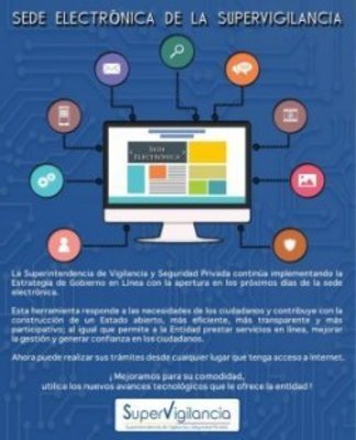 LANZAMIENTO DE LA SEDE ELECTRÓNICA DE LA SUPERVIGILANCIA