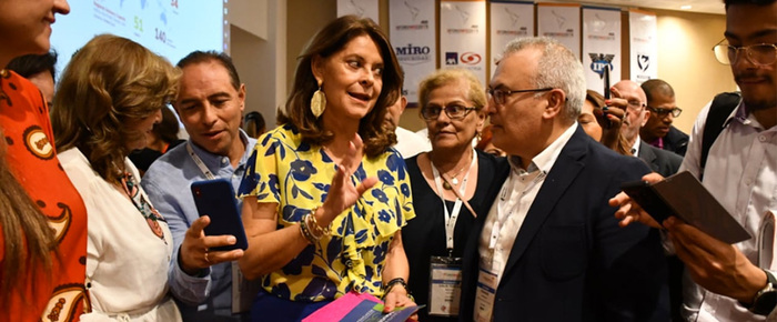 Marta Lucía Ramírez, Vicepresidenta de Colombia, promueve más inclusión laboral en el sector