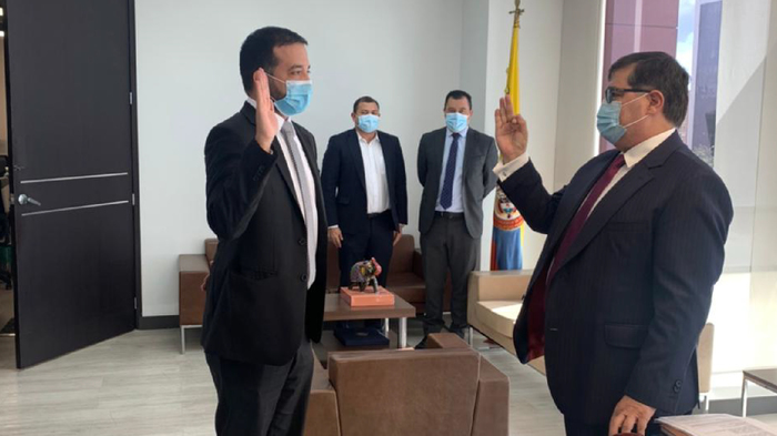 Se posesionó Asesor del Sector Defensa - Dr. Carlos Gabriel Camacho Obregón