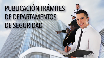 Publicación Trámites de Departamentos de Seguridad, Comité 084